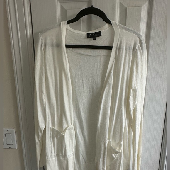 Eloquii white cardigan in size 18/20! - Picture 1 of 3